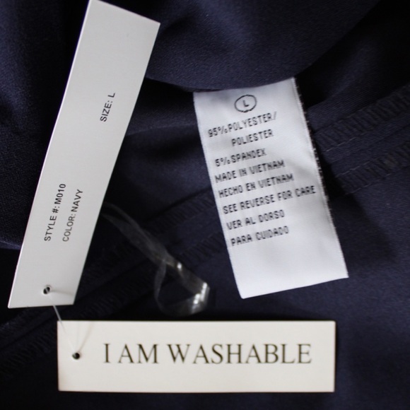 Shelby & Palmer NWT Cropped Navy Open Blazer Large - Picture 5 of 5